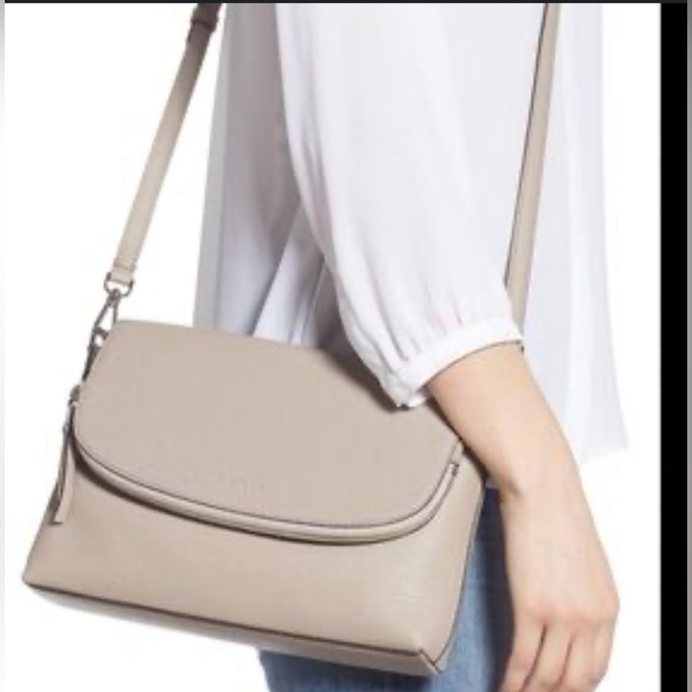 kate spade New York Crossbody Bag with Adjustable Strap and Flap Closure